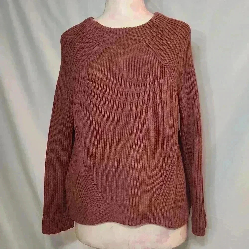 Athleta Rockford Rubbed Knit Sweater